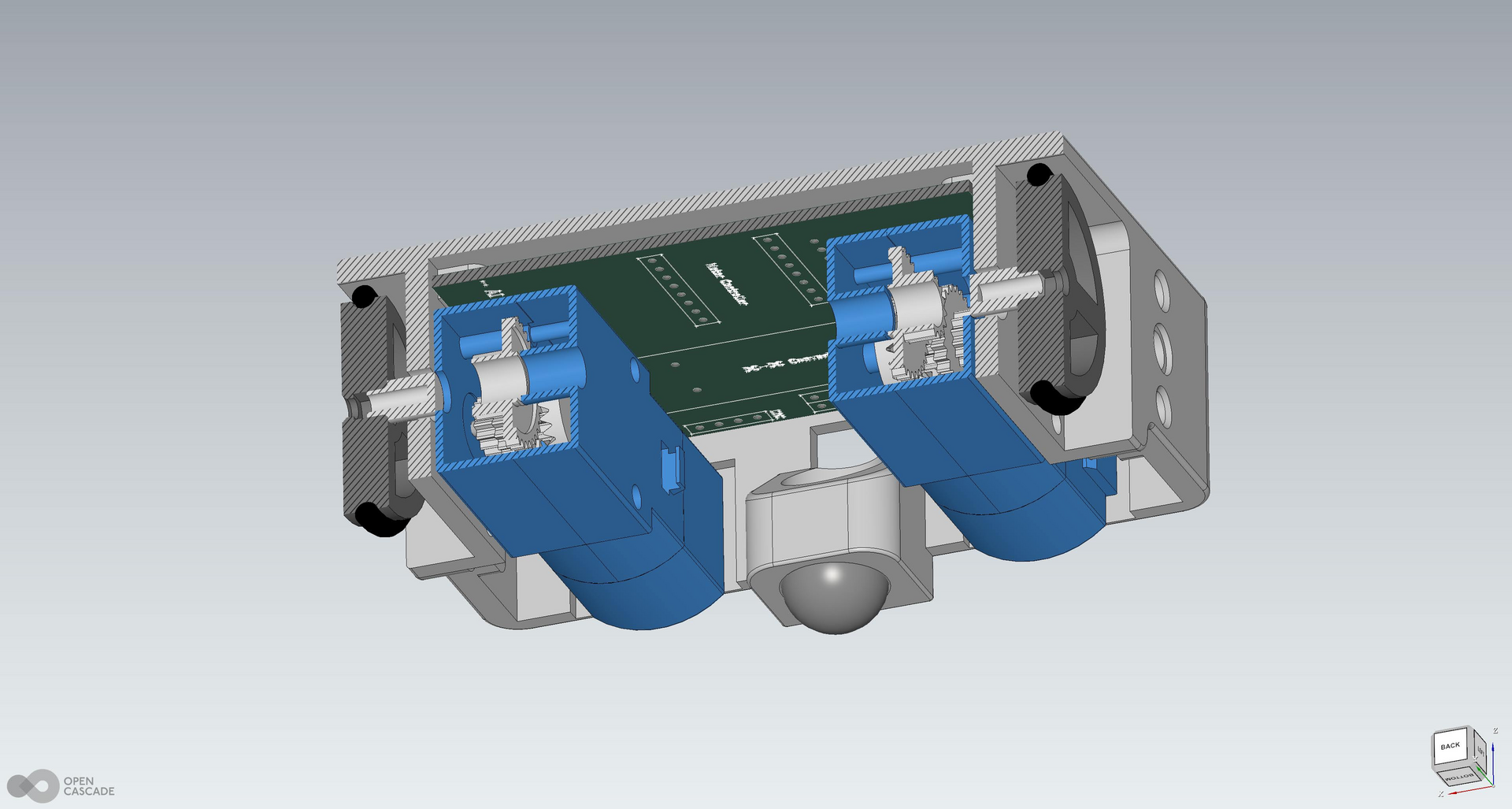 Stackr chassis cutaway